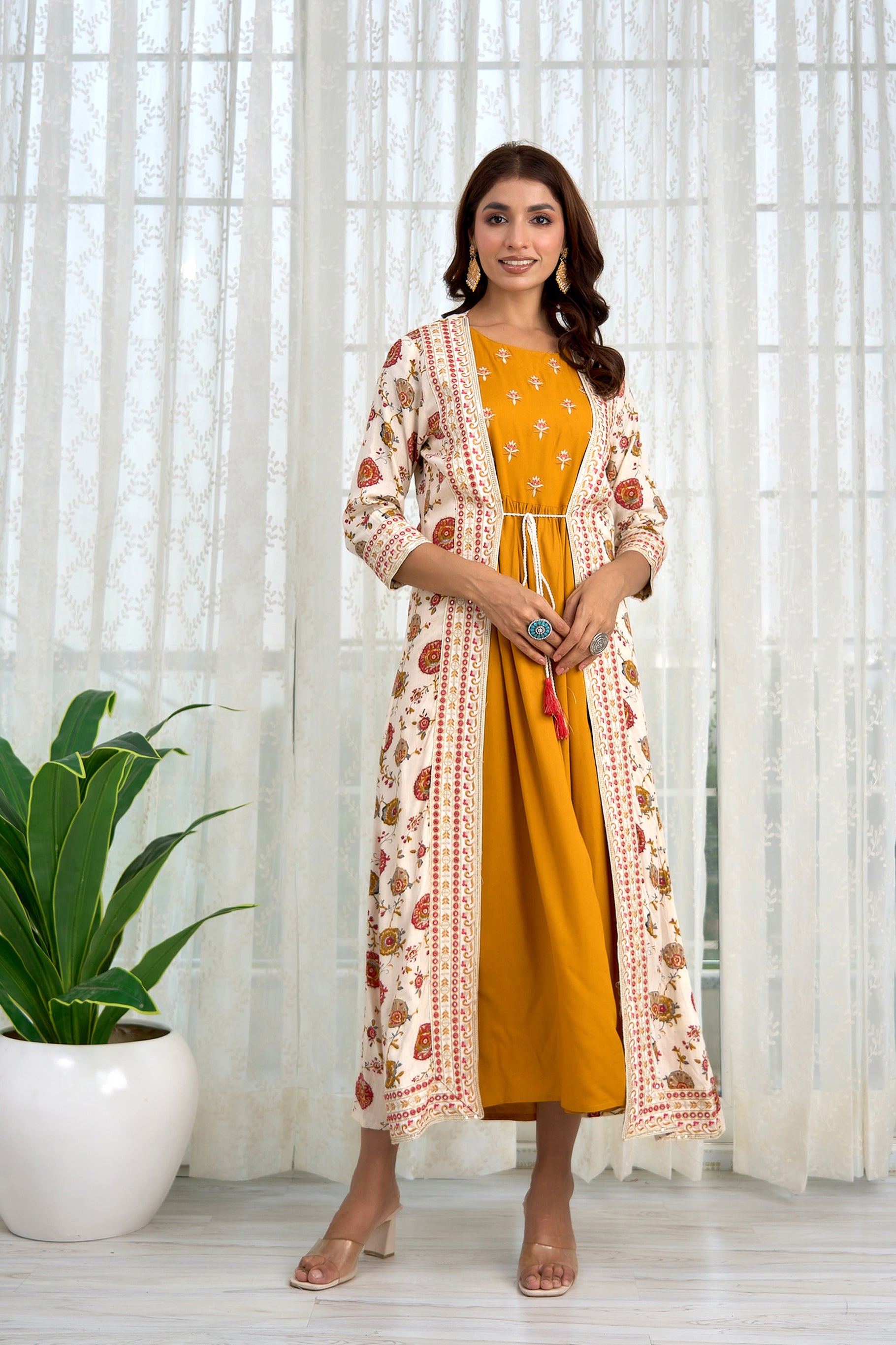 Vishudh Women Ethnic Top Palazzo Ethnic Jacket Set - Buy Vishudh Women  Ethnic Top Palazzo Ethnic Jacket Set Online at Best Prices in India |  Flipkart.com